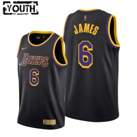 Dres Los Angeles Lakers LeBron James 6 Nike 2021-22 Earned Edition Swingman - Dječji